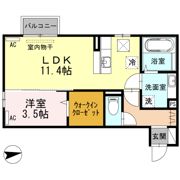 セジュールHaKuA Sの間取り画像