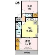 サンハイム駅西の間取り画像