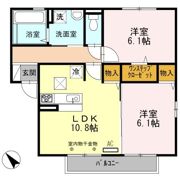 コンフォート上原田 A棟の間取り画像
