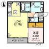 La maison Chico Rich（ﾗ ﾒｿﾞﾝ ﾁｺ ﾘｯﾁ）の間取り画像