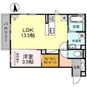 La maison Chico Rich（ﾗ ﾒｿﾞﾝ ﾁｺ ﾘｯﾁ）の間取り画像