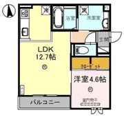 La maison Chico Rich（ﾗ ﾒｿﾞﾝ ﾁｺ ﾘｯﾁ）の間取り画像