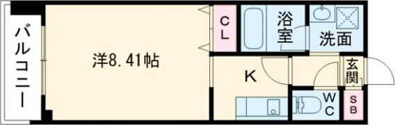 プレジオ尼崎の間取り画像