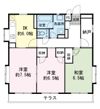 ミルウエストの間取り画像