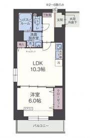 フィラトゥーラ 山本被服第一ビルの間取り画像