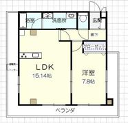 フレスコブリーザァの間取り画像