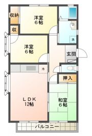 メゾンブリッチコートBの間取り画像