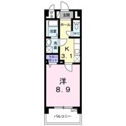 イーストヒルの間取り画像