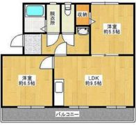 コンチェルト東合川Ⅱの間取り画像