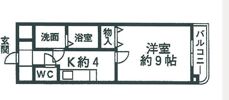 トレステーラ下芹の間取り画像