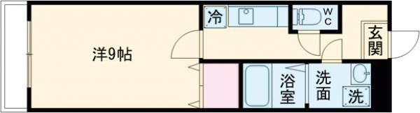 トレステーラ下芹の間取り画像