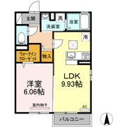 フォルトゥーナ横尾A・B B棟の間取り画像