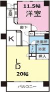 コープ野村四日市の間取り画像