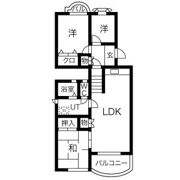ヴィラ若葉台の間取り画像