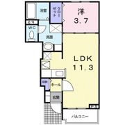 サンローランの間取り画像