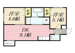 Many’s CourtN6の間取り画像