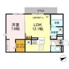 DーROOM新庄町の間取り画像