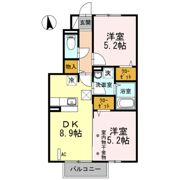 セジュール笹谷Ⅱの間取り画像
