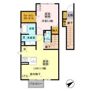 フォレストメゾン深芝の間取り画像