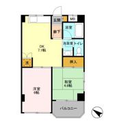 フロントアイランドハイツの間取り画像