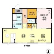 ワンリーフ Aの間取り画像