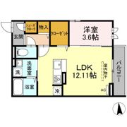 グリシーヌの間取り画像