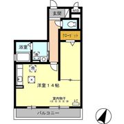 シャローム B棟の間取り画像