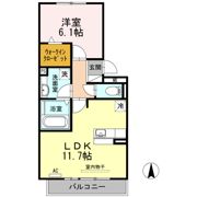 アンソレイユの間取り画像