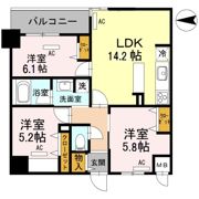 幸court nara sanjoの間取り画像