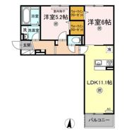 パームツリーBの間取り画像