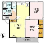 ファミールKの間取り画像
