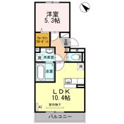 クラポンテMⅢの間取り画像