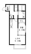 フラッツMの間取り画像