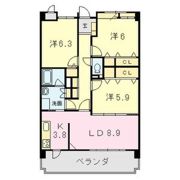 コンフォート園原の間取り画像
