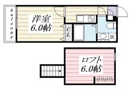 キューブAの間取り画像