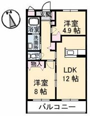 メゾン・はなみずきの間取り画像