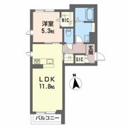 シャーメゾン境谷の間取り画像