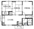 中井貸家（1階部分）の間取り画像
