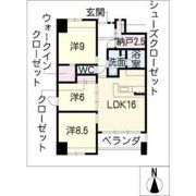 アクシス香蘭の間取り画像