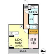 サントリーニの間取り画像