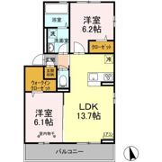 フォルトゥナの間取り画像