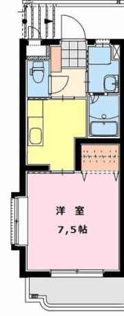 メゾンドール青葉の間取り画像