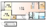 シャガールAの間取り画像