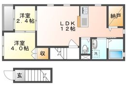 シャガールBの間取り画像