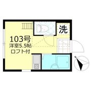 マルケサス立川の間取り画像