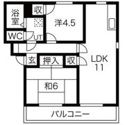 メゾンド・ヤマイチの間取り画像