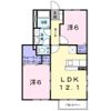 コンフォルターブルCの間取り画像
