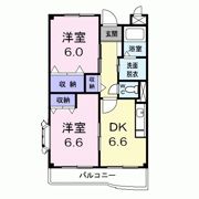 アビタシオン瀬崎の間取り画像