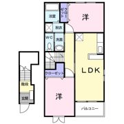 ピアン・ピアーノの間取り画像