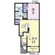 ブリーズアークBの間取り画像